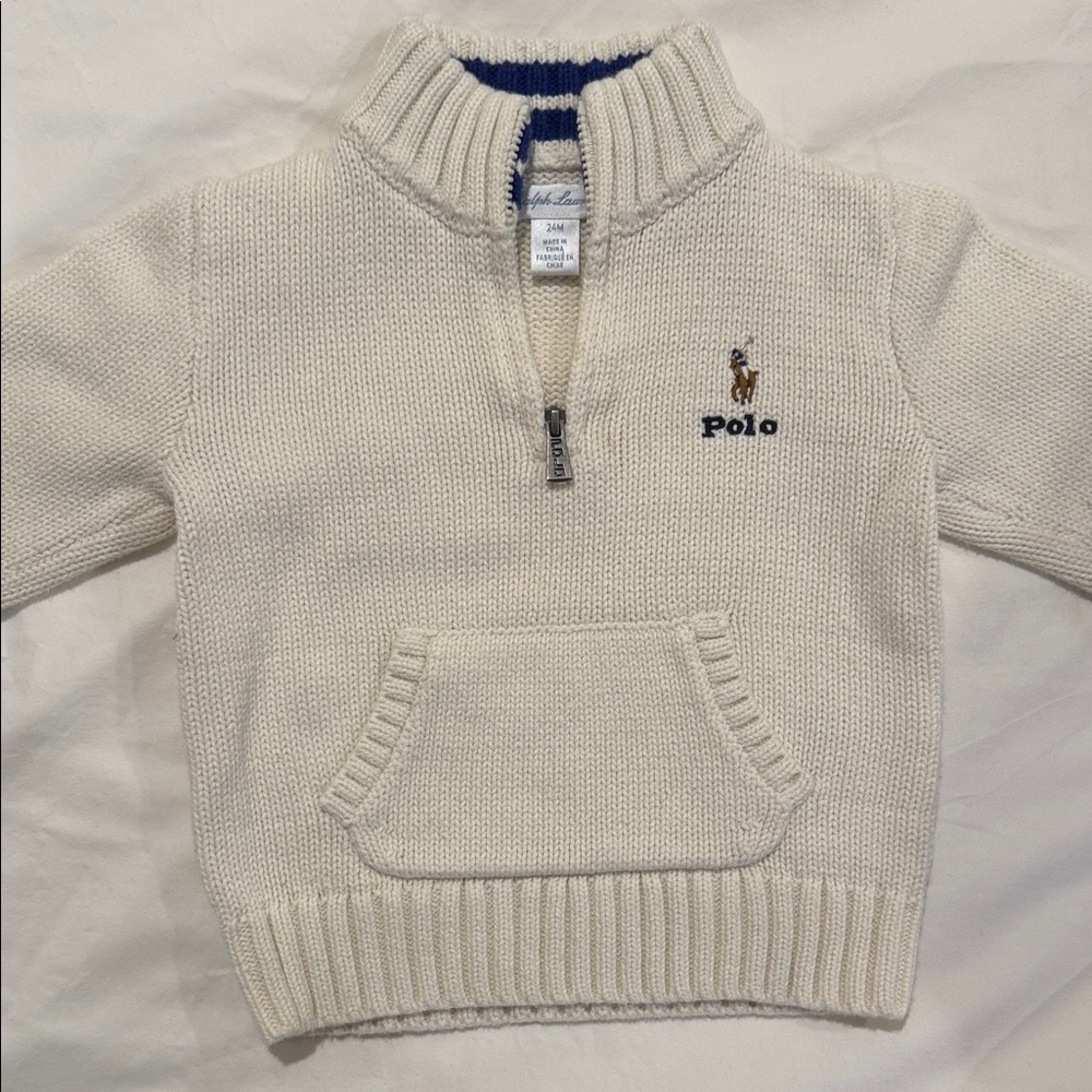 Polo by Ralph Lauren Kids White Sweater